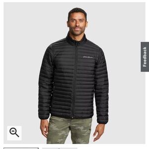 Men’s Eddie Bauer packable down jacket
